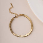 Classic Gold Snake Chain Bracelet
