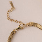 Classic Gold Snake Chain Bracelet