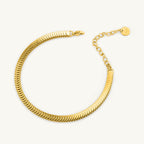Classic Gold Snake Chain Bracelet