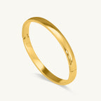 Classic Round Gold Bangle