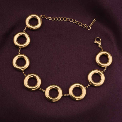 Punky Circle Chain Bracelet