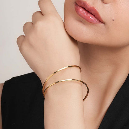 Stylish Triangle Cuff Bracelet
