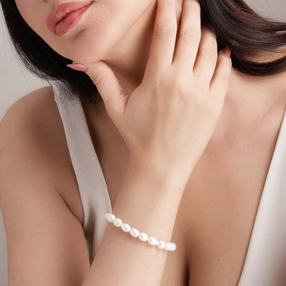 Vintage Pearl Bracelet Set