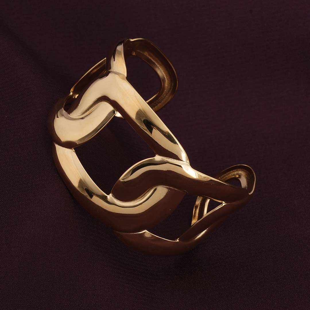 Link Hoops Cuff Bracelet