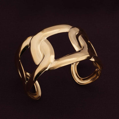 Link Hoops Cuff Bracelet