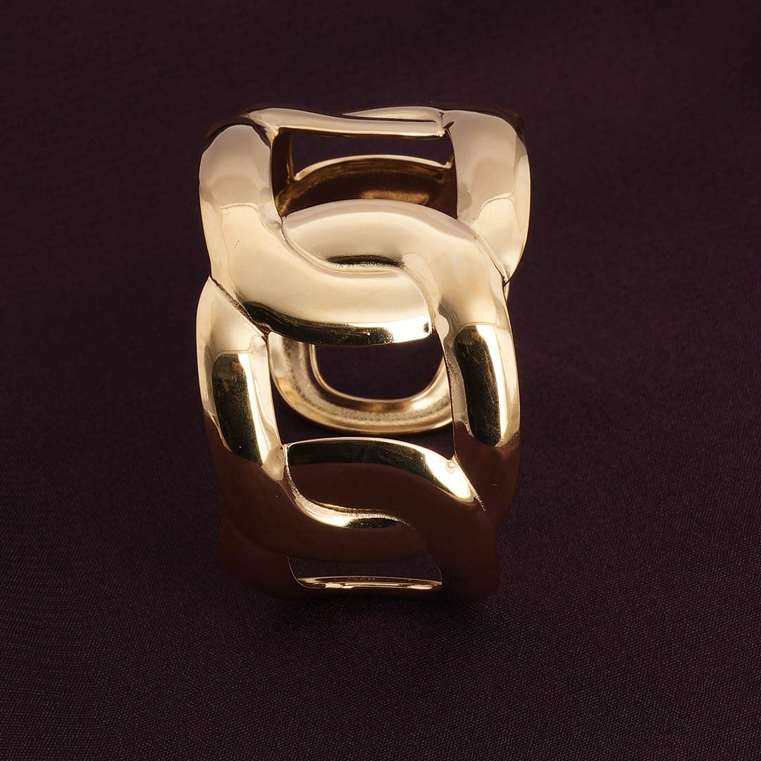 Link Hoops Cuff Bracelet