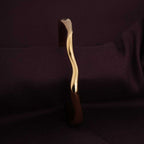 Classic Gold Wave Cuff Bracelet