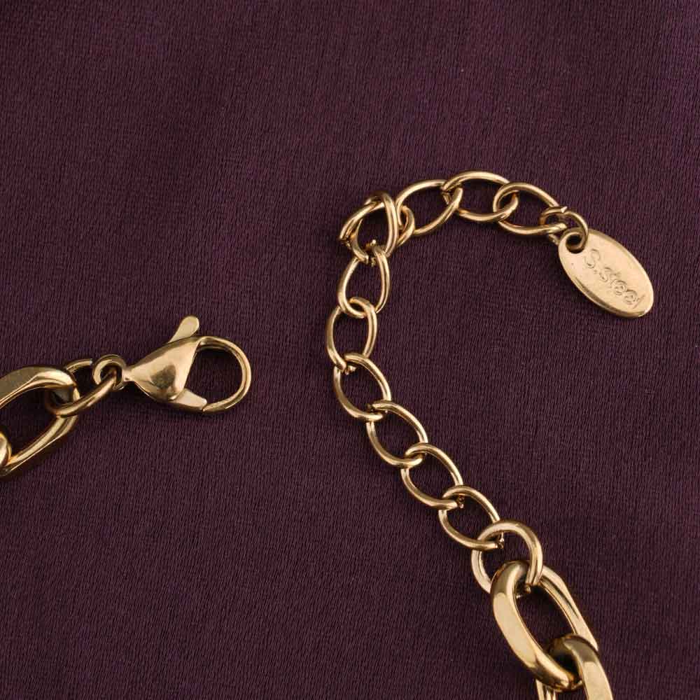 Cubic Zirconia Link Bracelet