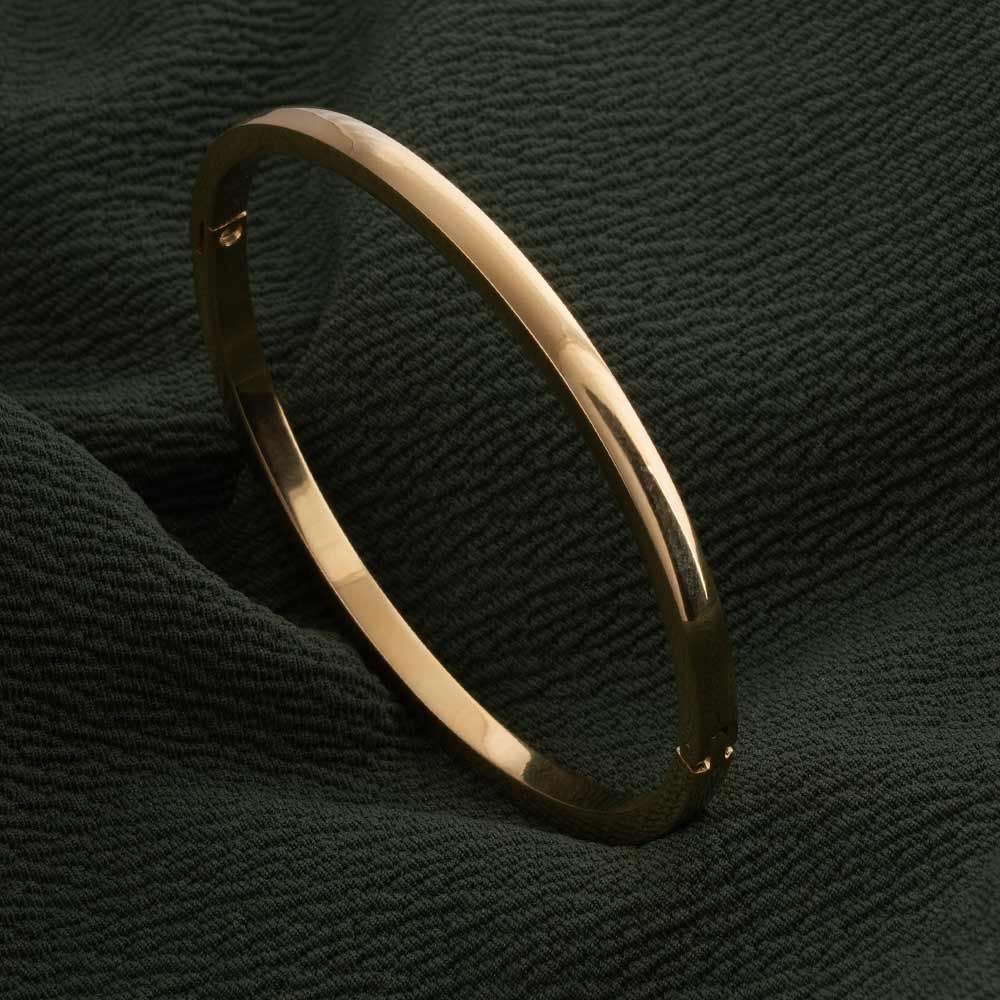 Dainty Gold Bangle Bracelet