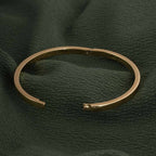 Dainty Gold Bangle Bracelet