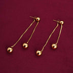 Front Rear Drop Earrings