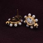 Dazzling Drizzle Stud Earrings