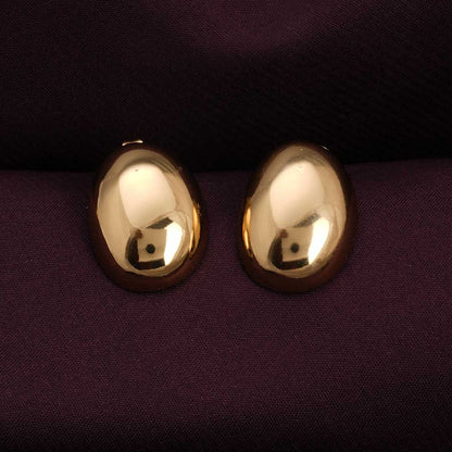 Gold Chunky Stud Earrings