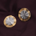 Circular Coils Stud Earrings