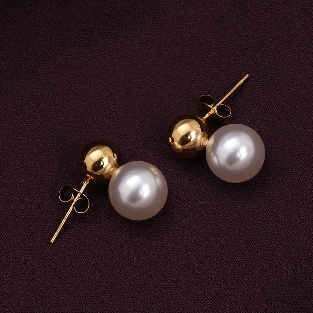 Classic Pearl Drop Earrings
