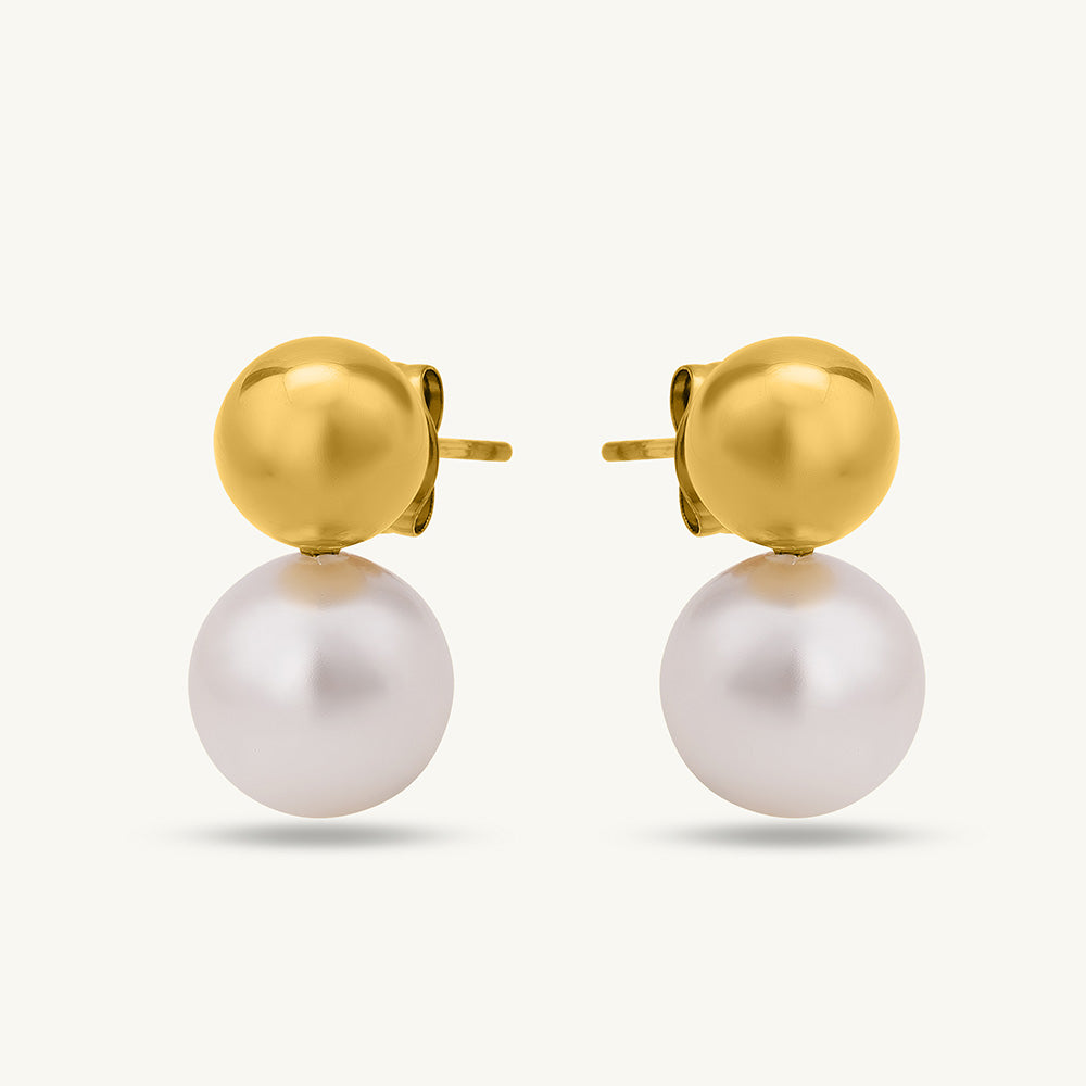 Classic Pearl Drop Earrings
