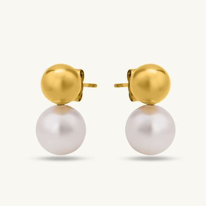 Classic Pearl Drop Earrings