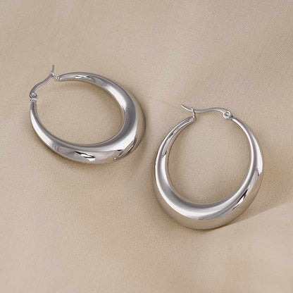 Simple and Chic Hoop Earrings
