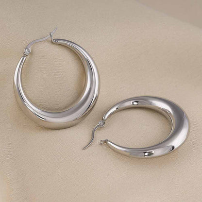 Simple and Chic Hoop Earrings