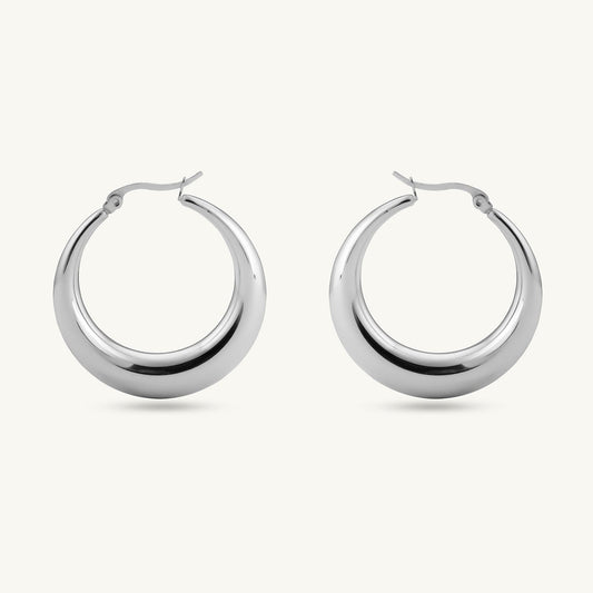 Simple and Chic Hoop Earrings