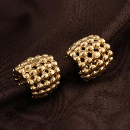 Minimal Golden Cuff Earring