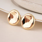 Classic Round Stud Earrings