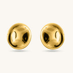 Classic Round Stud Earrings