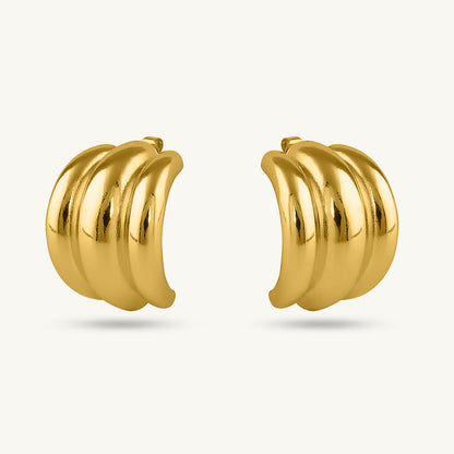 Triple C Stud Earrings