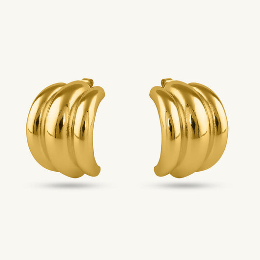 Triple C Stud Earrings