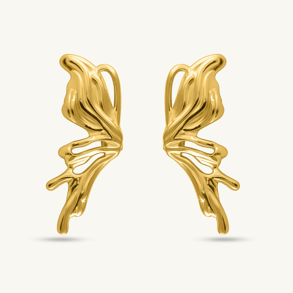 Butterfly Wing Drop Earrings