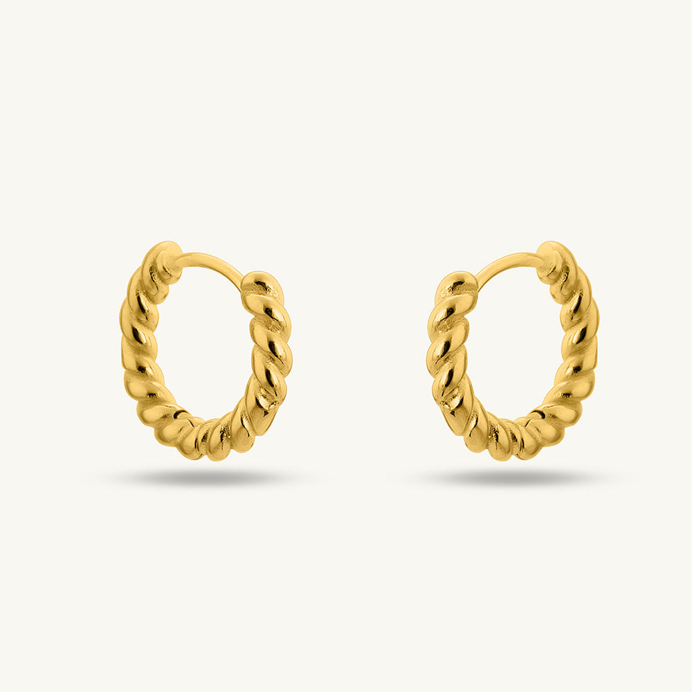 Classic Twisted Round Huggies