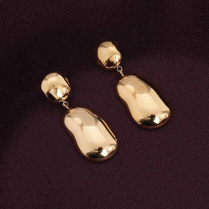 Statement Gold Dangle Earrings