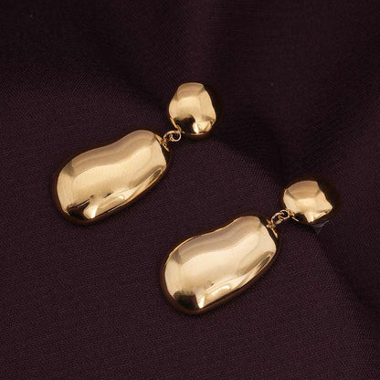 Statement Gold Dangle Earrings