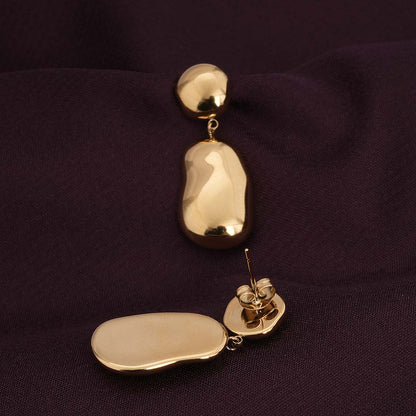 Statement Gold Dangle Earrings