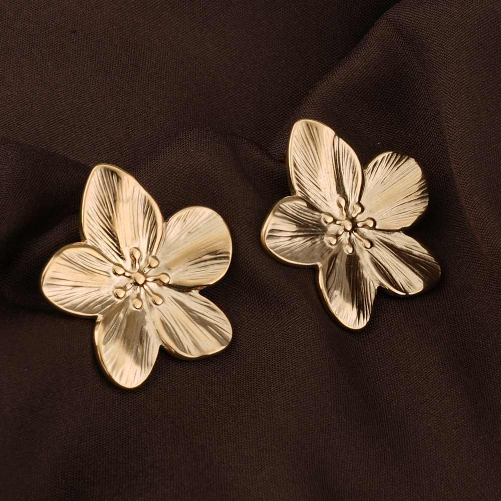 Golden Blossom Earrings