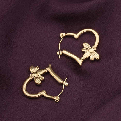 Sweetheart Bee Earrings