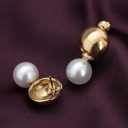 Vintage Pearl Drop Earrings
