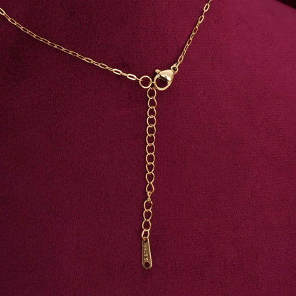 Everyday Exquisite Blue Stone Gold Necklace