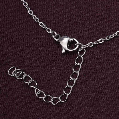 Stylish Silver Chili Pendant Necklace