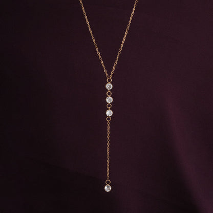 Sparkling Elegance Stone Necklace