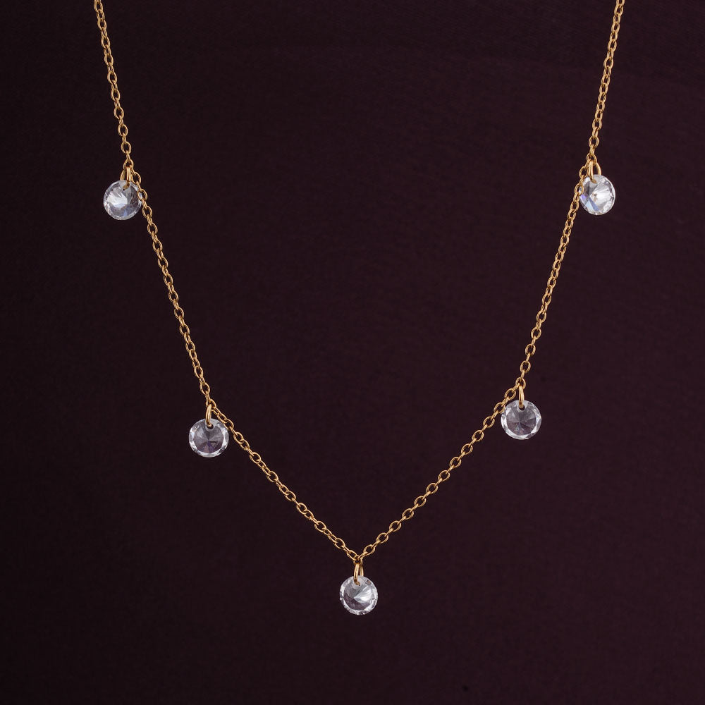 Diamond Dreams Gold Necklace