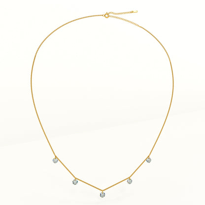 Diamond Dreams Gold Necklace