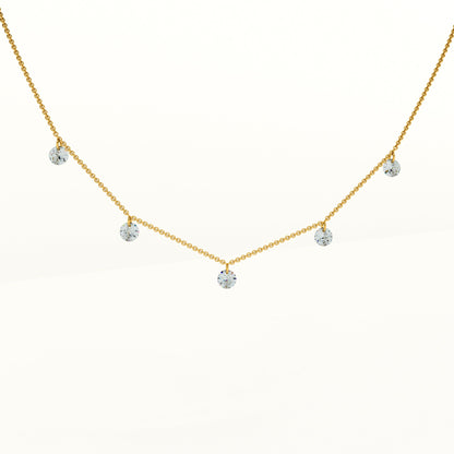 Diamond Dreams Gold Necklace