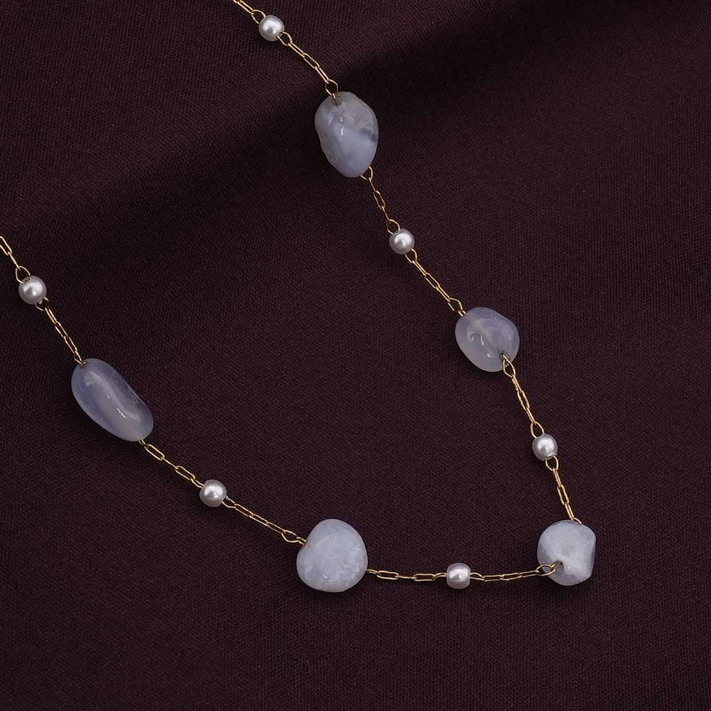 Bead Pearl Gold Necklace