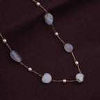 Bead Pearl Gold Necklace