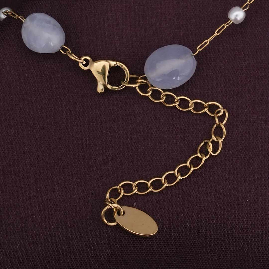 Bead Pearl Gold Necklace