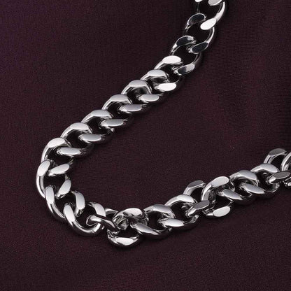 Silver Lining Statement Chain Necklace
