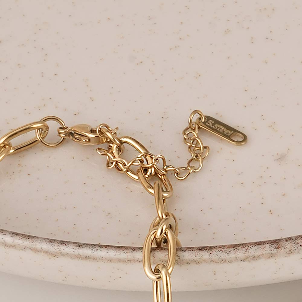 Chunky Heart Chain Necklace