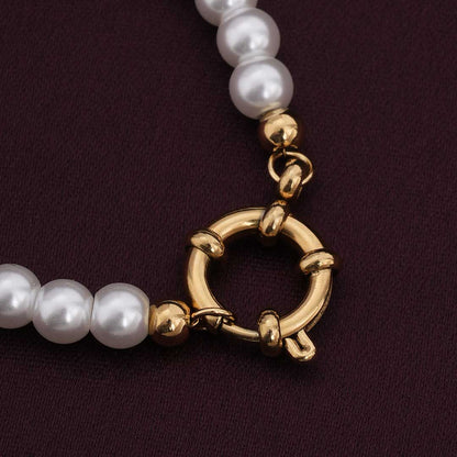 Snow White Pearl Necklace