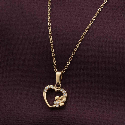 Crystal Heart Necklace
